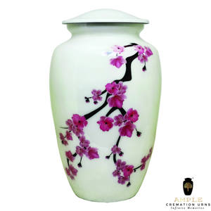 โกศบรรจุอัฐิรูปดอกไม้สีชมพูพร้อมรากไม้ สำหรับบรรจุอัฐิมนุษย์-สไตล์อเมริกันและยุโรป เป็นมิตรกับสิ่งแวดล้อม ปรับแต่งได้ - Product Image 3