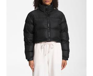 2025 High Quality <b>Women</b> Customize <b>Crop</b> <b>Puffer</b> <b>Jackets</b> New Design of 2025 Thick Nylon <b>Jackets</b> - Product Image 2