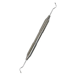 Spatule en acier inoxydable de qualité supérieure 204S, instrument d'hygiène dentaire à double extrémité pour l'élimination de la plaque et du tartre, fabriqué au Pakistan - Product Image 2