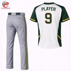 Uniforme de Fútbol de Poliéster de Alta Calidad con Diseño Personalizado y Cuello en V para Adultos, Conjuntos de Uniformes de Béisbol para Jugadores de Equipo - Product Image 2