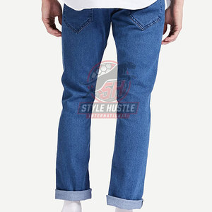 Pantalones Vaqueros para Hombre de Estilo Moderno para Uso en Exteriores, Pantalones Vaqueros de Color Sólido de la Mejor Calidad para Hombre - Product Image 2