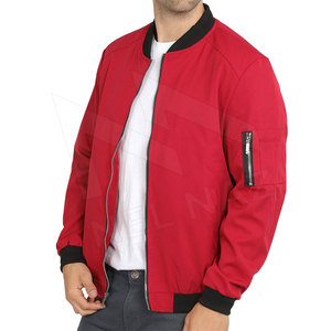 Veste d'hiver pour hommes style High Street Bomber en toile de haute qualité sur mesure avec col montant grande taille manches longues respirant - Product Image 3