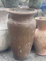 Pots de fleurs en céramique émaillée modernes et uniques de fabricants vietnamiens pour usage intérieur/extérieur, jardinières pour la maison et le jardin, Vietnam