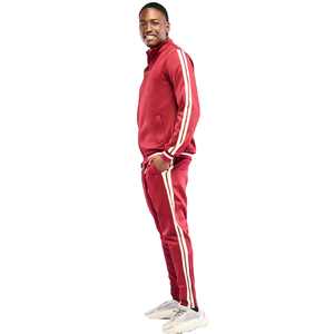 Chándal con logotipos de algodón de invierno para hombre Nuevo chándal deportivo informal de talla grande con diseño impreso - Product Image 3