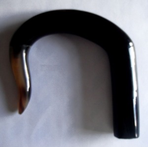 Bastón de Senderismo de Lujo Vintage de Cuerno de Búfalo, Bastón de Senderismo Duradero de Acrílico para Zurdos, para Personas Mayores y Discapacitadas, para Acampar - Product Image 3