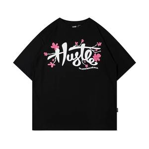 Camiseta de manga corta personalizable de moda sostenible para mujer, camiseta de gran tamaño con serigrafía para mujer - Product Image 4