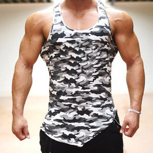 Entraînement Gym Hommes Débardeurs Fitness Formation Sans Manches Muscle Musculation Coton D'été Active Sportswear - Product Image 4