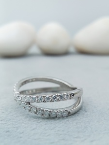Anillo de hombre tendencia Hip Hop Ice Out 10K 14K 18K oro completo VVS diamante Natural redondeado y Baguette anillo de lujo Bisutería - Product Image 3