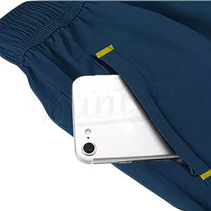 สีทึบร้อนขายผู้ชายสบายๆผู้ชายที่กําหนดเองกางเกงขาสั้นยิมราคาขายส่งฟิตเนสเพาะกายผู้ชายกางเกงขาสั้นยิม - Product Image 3