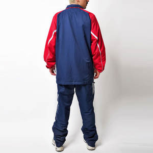 Ensemble survêtement d'hiver pour homme, style streetwear, sur mesure, grande taille, tissu en coton tricoté, poignets imprimés, manches respirantes, décontracté - Product Image 3