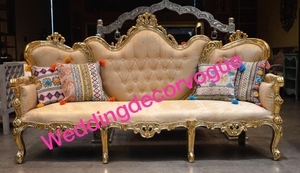 Luxurious Wed Wholesale <b>White</b> Wedding <b>Wooden</b> Throne <b>Chair</b> king and Throne <b>Chairs</b> Luxury - Product Image 4