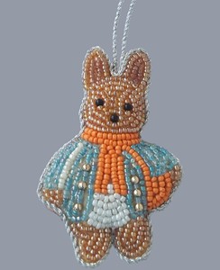 Adorno Colgante Zari Hecho a Mano con Cuentas, Tela de Seda y Piedras para Decoración de Bodas, Borla Colgante Zari India - Product Image 2