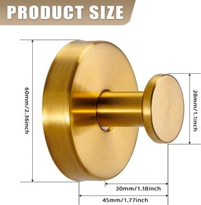 Fournisseur en gros de crochets à ventouse en métal, crochets à ventouse en acier inoxydable de qualité supérieure, crochets de douche, crochets à ventouse pour serviettes de salle de bain - Product Image 3