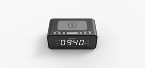1,2 "Pantalla LED BT V5.0 Altavoz con Radio Reloj 5W Carga Inalámbrica - Product Image 2