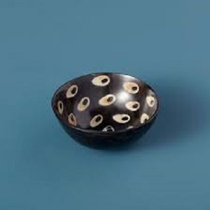 Qualité un bol à salade à une corne vaisselle corne faite à la main haute vente corne de buffle naturelle riz nouilles bol nouveau bol à mélanger en corne - Product Image 1