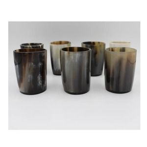 Polished Horn <b>Mug</b> Rustic Handmade Drinkware Natural Cup for Kitchen Decor Dining Use Daily Beverages and Collection - Product Image 5