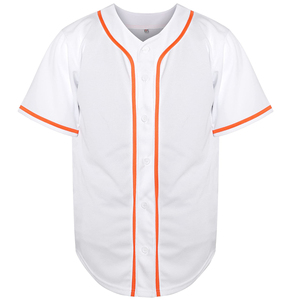 Último Modelo de Jersey de Béisbol Deportivo Transpirable Personalizado con MOQ Bajo, Impresión por Sublimación, Secado Rápido y Protección UV - Product Image 1