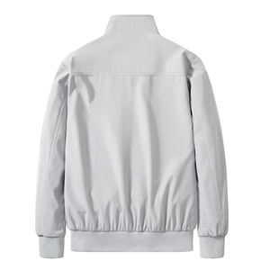 Chaqueta Cortavientos con Cremallera de Diseño Personalizado Ligera de Alta Calidad para Hombre, Chaqueta Impermeable de Estilo Clásico y Moderno para Exteriores - Product Image 2