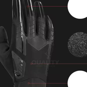 Gants d'équitation avec logo personnalisé Gants d'équitation en cuir PU et en maille Gants d'équitation disponibles pour les commandes en gros - Product Image 4