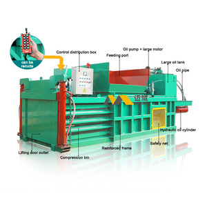 Máy Đóng kiện ngang Baler nhôm có thể Baler máy <span class=keywords><strong>mini</strong></span> nhôm có thể Baler nhà sản xuất trực tiếp cung cấp - Product Image 2