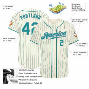 <b>High</b> Quality Unisex V-Neck Short Sleeve Adult Baseball Jersey Breathable Quick Dry Printed Polyester Four-Way Stretch - Product Image 3
