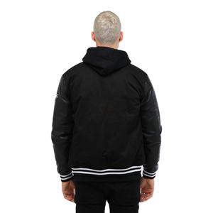 Low Price Manufacturer Custom Logo Baseball Letterman Varsity Jacket High Quality Breathable Embroidery Varsity Jacket For Men - Product Image 4