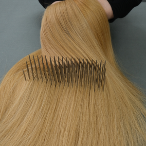 Wholesale <b>Top</b> Grade Vietnamese Slavic Virgin Human Hair Super Double Drawn Ultra Straight <b>Silky</b> Bulk Extensions 100g All Colors - Product Image 6