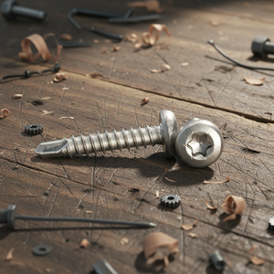 Vis autoforeuses métriques à tête fraisée PDC en acier inoxydable 304/316/410, classe 8, finition naturelle, empreinte Phillips, personnalisables - Product Image 1