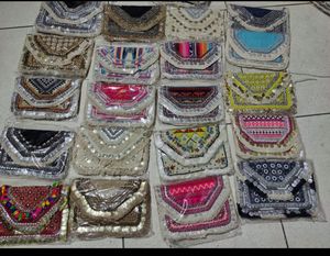 Sac à perles Banjara Boho de créateur Sacs Banjara pour femmes et filles Sac à main style Banjara Sac Boho pour femmes au prix de gros - Product Image 5