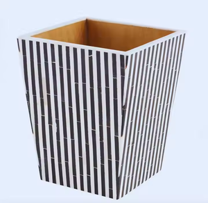 ที่วางปากกาแบบฝังกระดูกทรงสี่เหลี่ยมทันสมัยสำหรับใช้ในสำนักงาน พร้อมรูปทรงและขนาดที่ปรับแต่งได้โดย Crescent Crafts - Product Image 3