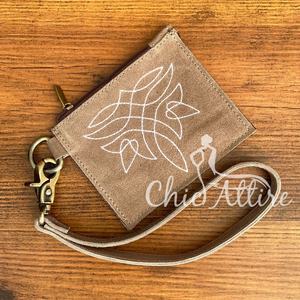 Porte-monnaie en cuir suédé véritable Porte-monnaie Boot Stich Porte-monnaie Petite nouveauté à la mode Offre Spéciale Poignet Porte-monnaie unisexe - Product Image 1