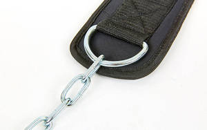 Custom Gym Weight Lifting Dip <b>Belt</b> with <b>Chain</b> for Powerlifting Training - Product Image 5