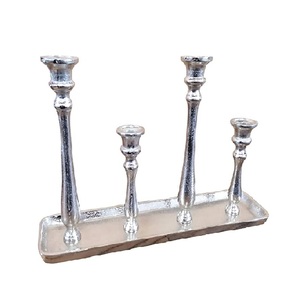 New Design Aluminum <b>Candlestick</b> Pillar Home & Parties Decorating Modern Candle Holder Pillar for Lighting Decoration - Product Image 2