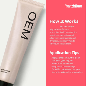 <span class=keywords><strong>Crema</strong></span> Notte Extra Emolliente OEM 2oz per <span class=keywords><strong>Pelle</strong></span> <span class=keywords><strong>Secca</strong></span>, Idratazione Intensiva, Riparazione della Barriera Cutanea, Ingredienti Principali Glicerina e Acqua - Product Image 2