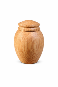 Urna Decorativa de Madera Multitono con Diseño de Madera en Capas y Acabado Brillante para una Elegante Conmemoración - Product Image 6