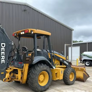 Minicargadora de tractor JohnN Deere 310SL usada, MINICARGADORA DE ruedas delantera usada de calidad con componente de motor central - Product Image 6