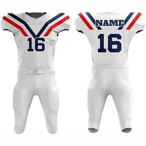 Customizable Breathable Short Sleeve American Football Jerseys <b>Plus</b> <b>Size</b> Anti-Bacterial UV Protection Moisture-Wicking Quick Dry - Product Image 1