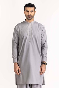 Fabricación profesional Transpirable Hombres Shalwar Kameez Plain Dyed para ocasiones de fiesta Precios al por mayor - Product Image 5