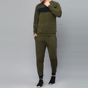 2025 dernier Style respirant survêtements motif solide grande taille Collection d'hiver vente chaude meilleur matériel ensembles avec une faible quantité minimale de commande - Product Image 2