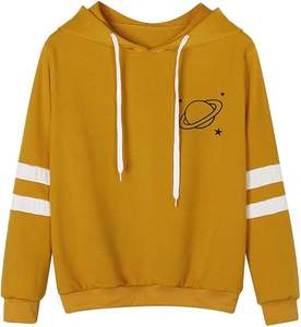 Sudadera holgada con capucha de manga larga para mujer del fabricante de ropa, jersey con capucha, blusa - Product Image 3