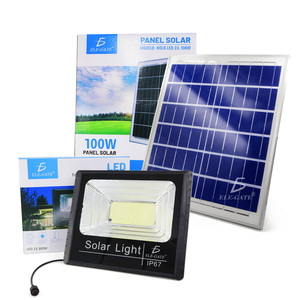 Panneau solaire LED 100W avec réflecteur blanc pour éclairage extérieur - Product Image 2