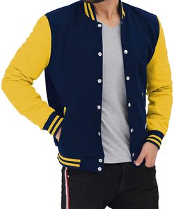 Premium Quality Fleece Custom Baseball Letterman Varsity Bomber <b>Jackets</b> Varsity <b>Jacket</b> Wholesale Varsity <b>Jackets</b> for Men - Product Image 2