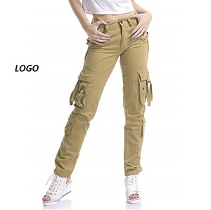 Pantalón Cargo de Color azul liso para hombre con múltiples bolsillos 100% algodón Venta caliente pantalón en blanco al aire libre Casual para correr pantalones Cargo para hombre - Product Image 6