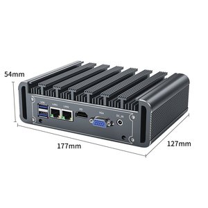 คอมพิวเตอร์ฝังตัวของอินเทลพร้อม VGA RS232 แรม 4G รองรับระบบ Android/Linux - Product Image 3