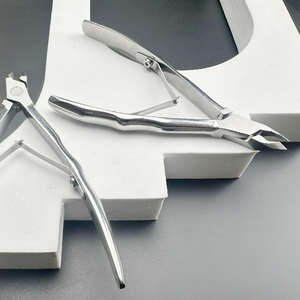 Coupe-ongles professionnel en acier inoxydable de qualité supérieure, ciseaux pour peaux mortes, pinces à ouverture large, outils de nail art pour les doigts - Product Image 6