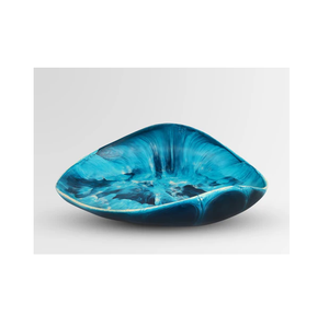 Saladier en résine réutilisable pour les hôtels et les restaurants Bol de service à la crème glacée Bol de couleur bleu ciel - Product Image 1