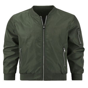 Nouveauté 2026 Veste bomber en laine imperméable de haute qualité pour homme, taille plus, logo personnalisé, veste de vol unisexe - Product Image 1