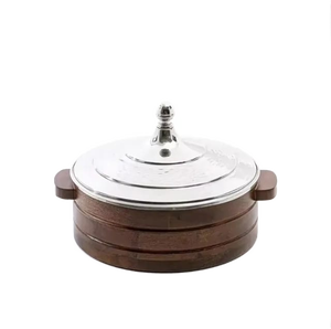 2024 diseño clásico único de alta calidad cazuela de Metal plato boda calentador de alimentos servidor ollas y juegos de utensilios de cocina - Product Image 4