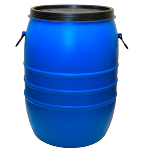 Tambor de barril de plástico de alta calidad 200 litros HDPE tambor de plástico azul superior abierto para almacenamiento de productos químicos perfecto para uso Industrial - Product Image 2