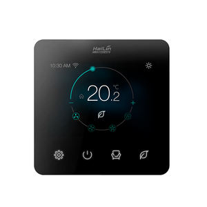 HaiLin Écran Tactile Couleur Smart Wi-Fi Thermostat Pour FCU + Hydronic Floor Heating 220V AC Flush Mounting Tuya App Vivi D Series - Product Image 3